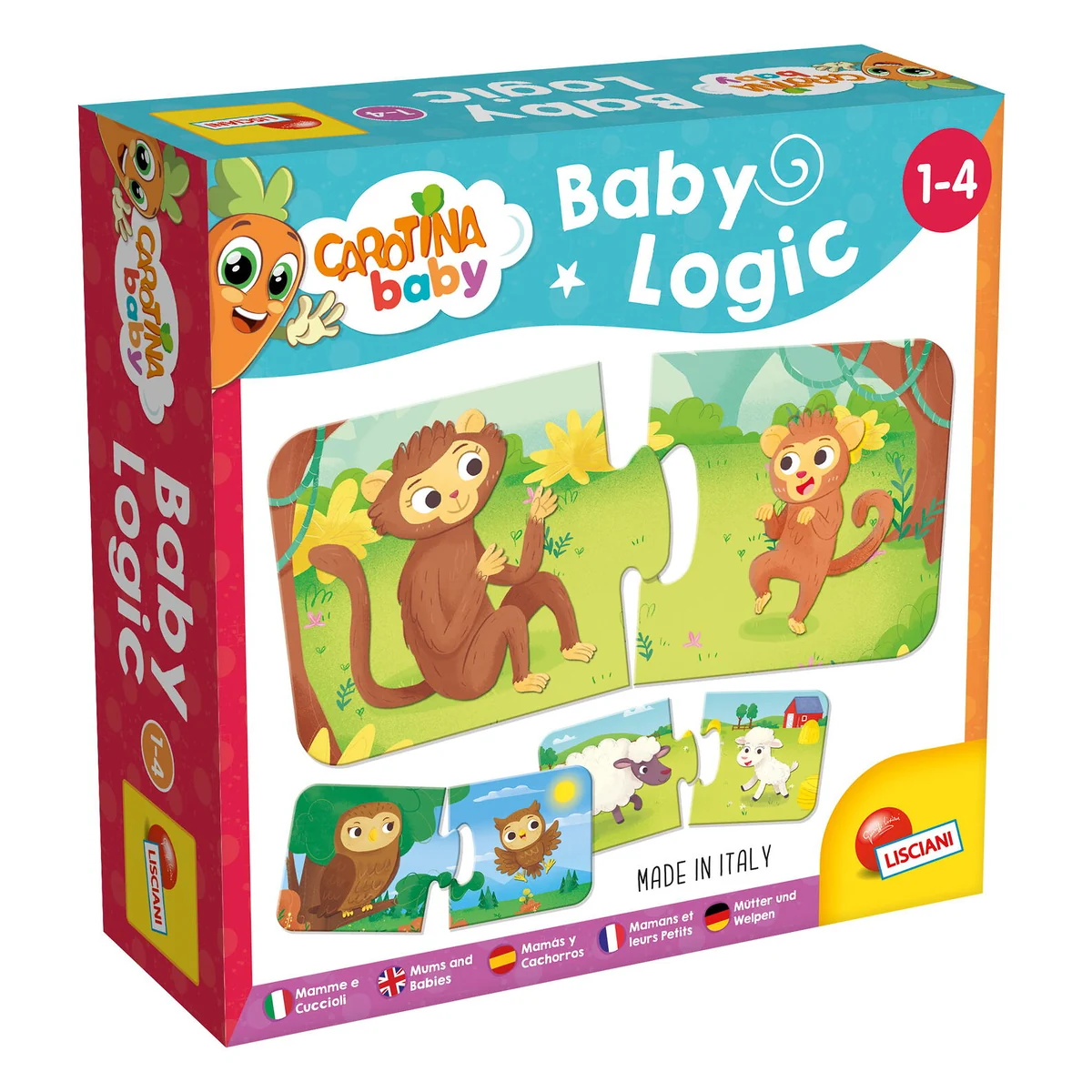 Jucarii interactive - Puzzle duo - Mama si puiul