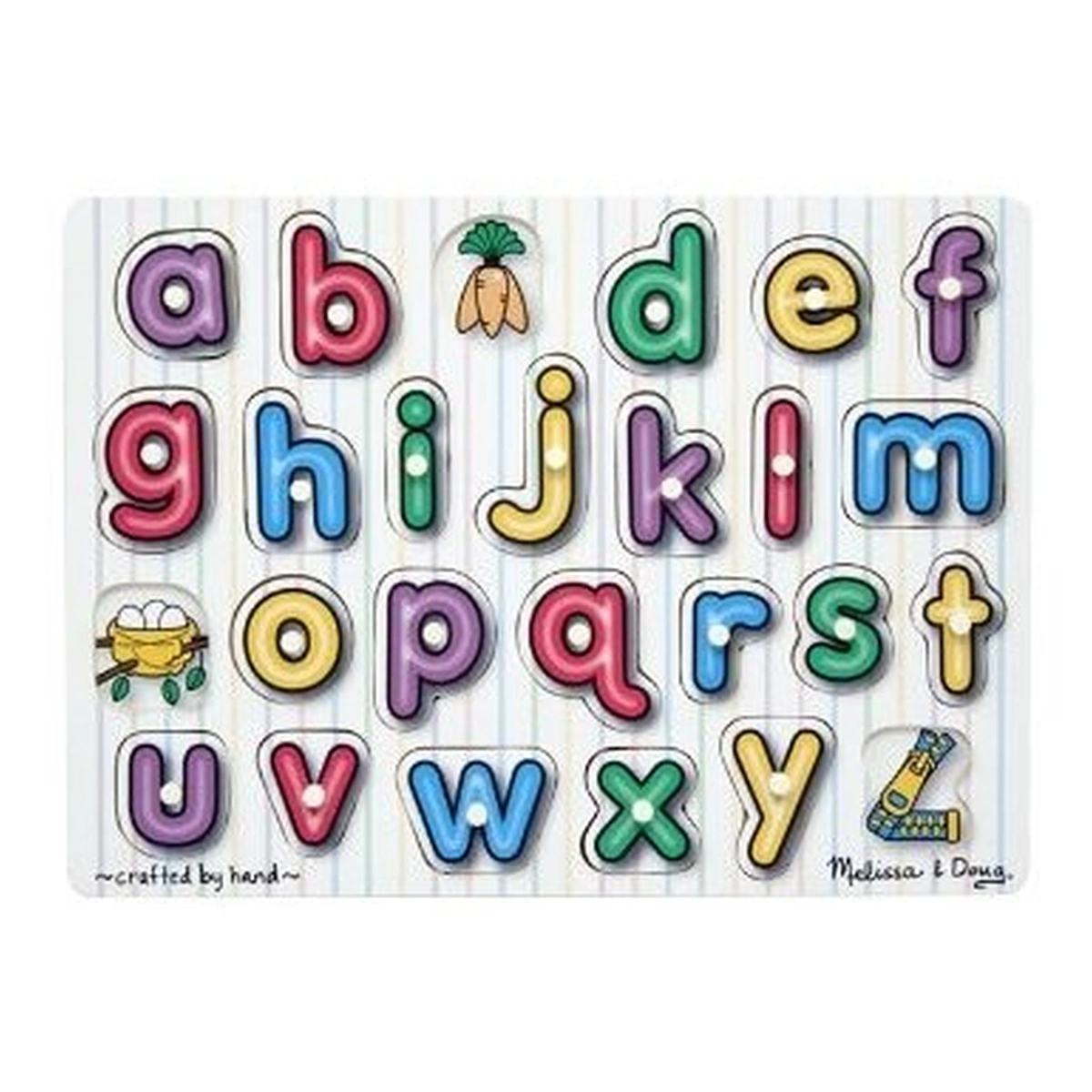 Puzzle-uri si incastre - Puzzle lemn Alfabet Melissa and Doug