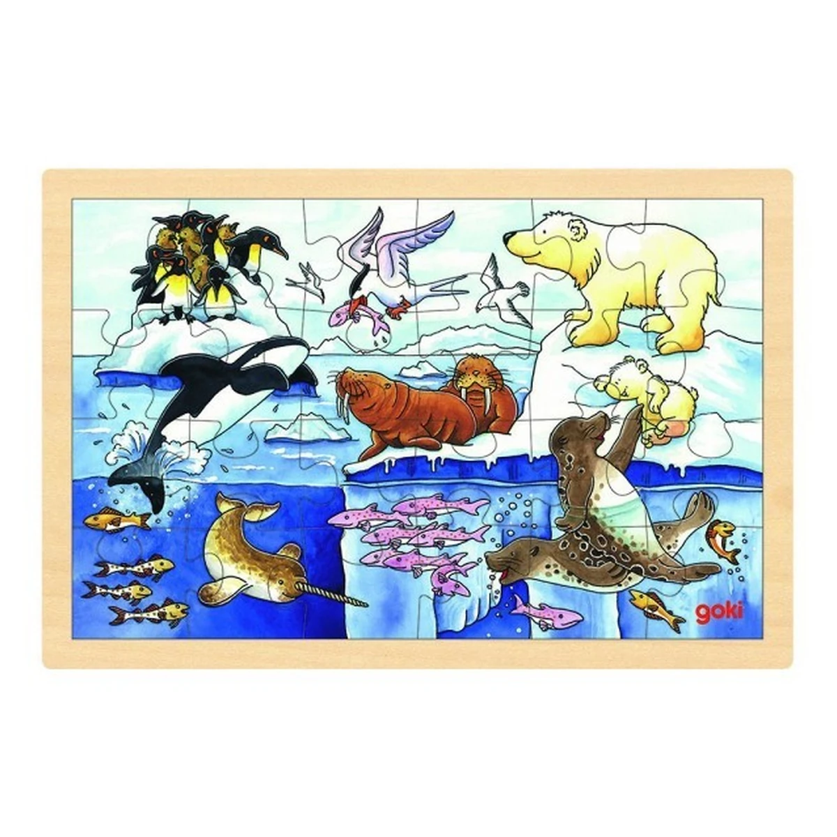 Puzzle-uri si incastre - Puzzle Viata polara