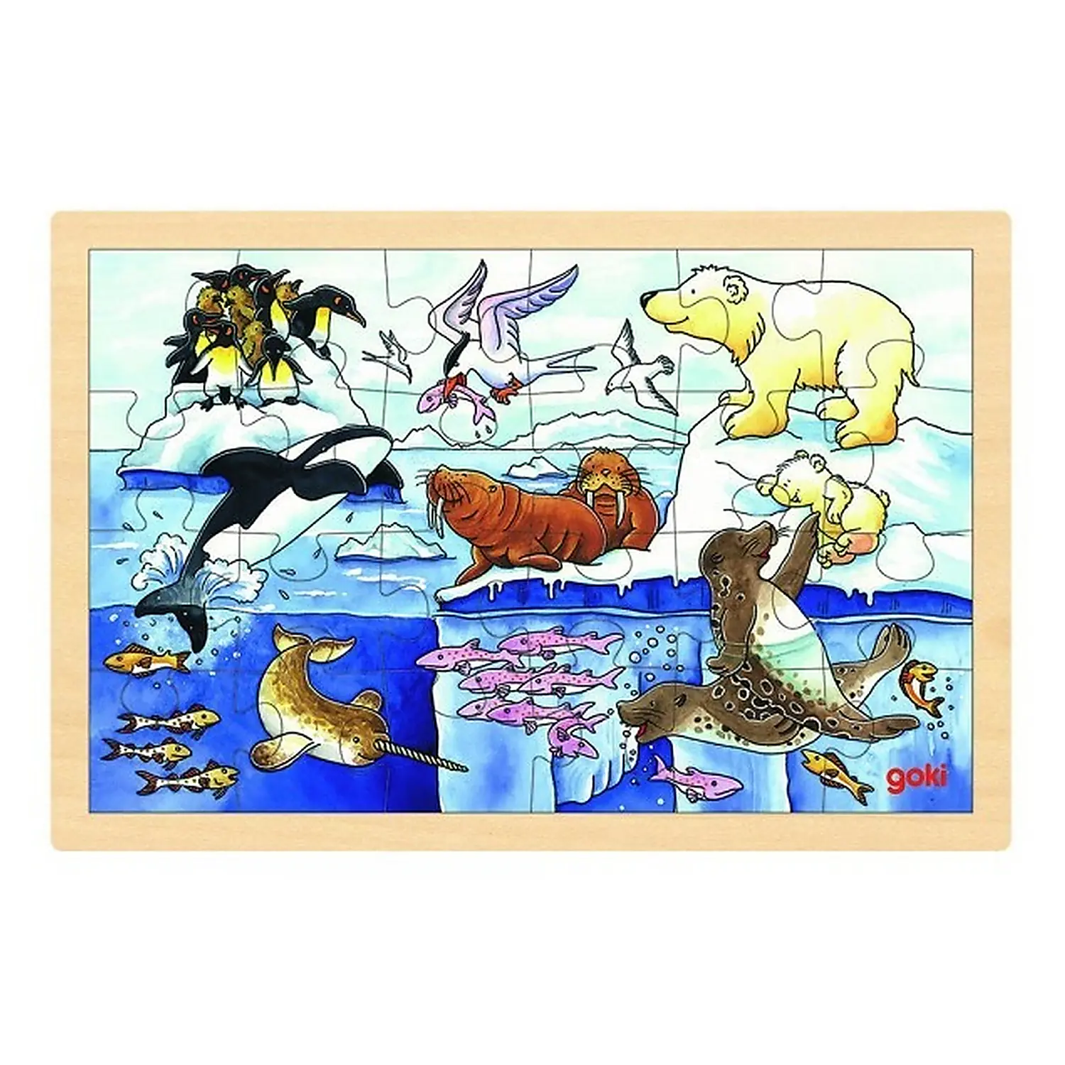 Puzzle-uri si incastre - Puzzle Viata polara