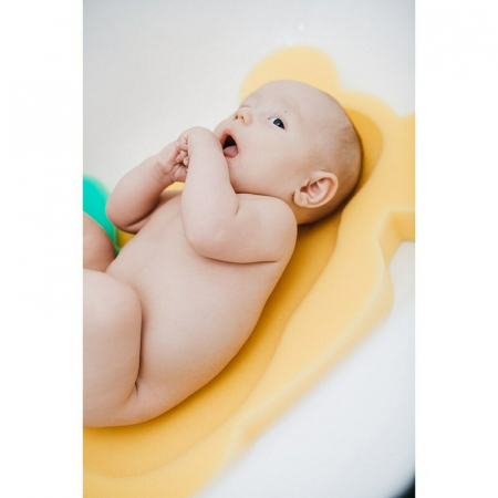Reductor de baie, New Baby, Maxi, Din burete, 58 cm, Cu jucarii din spuma, Bear Blue [3]