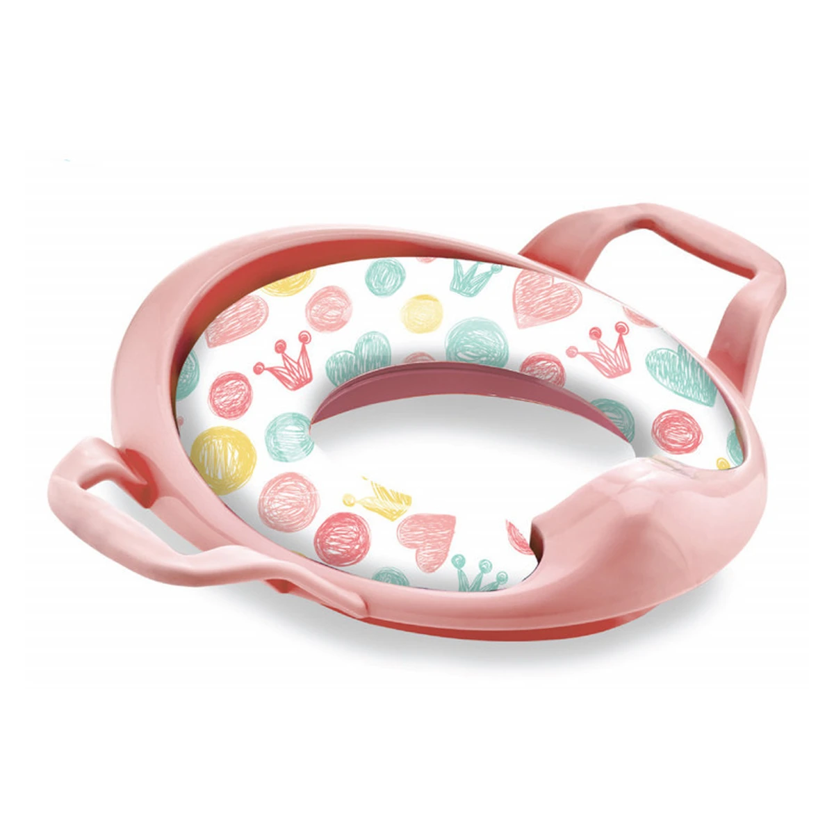 Olite si reductoare toaleta - Reductor moale pentru toaleta Roz BabyJem