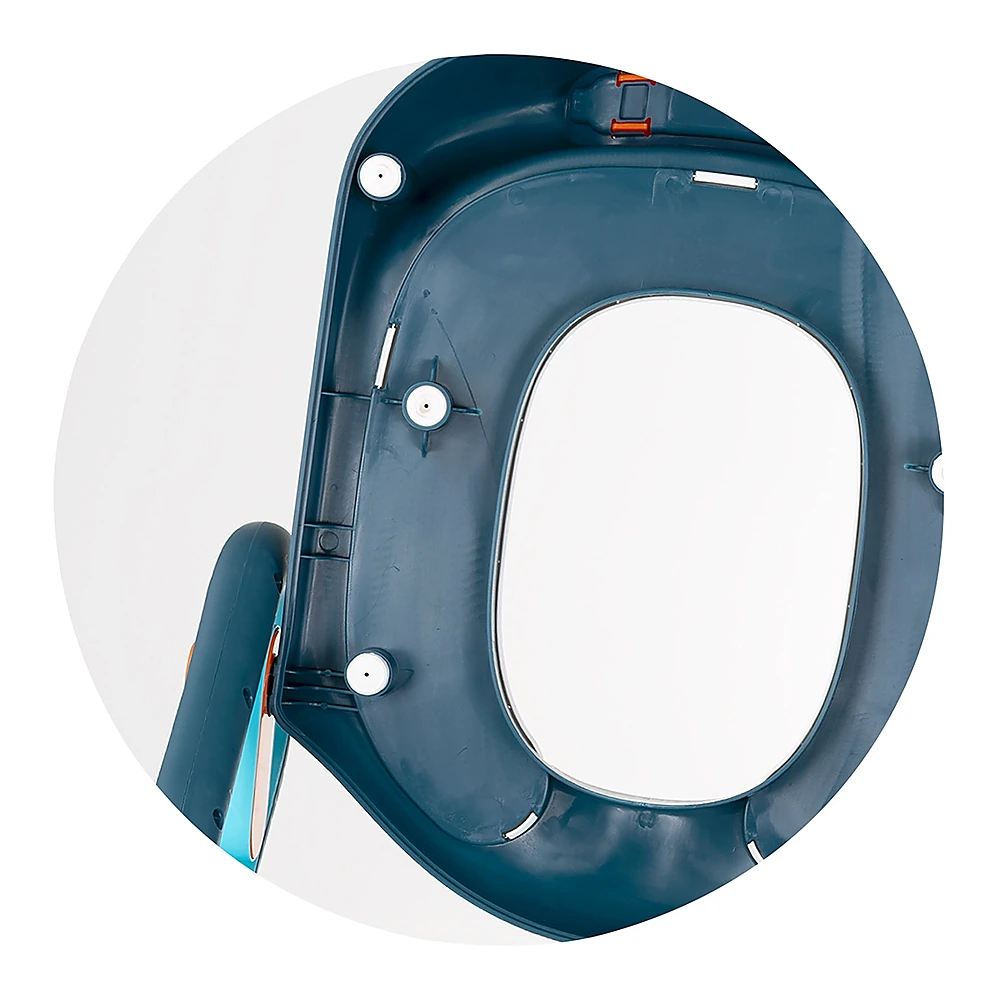 Reductor toaleta cu scara Chipolino Flippy, Blue [2]