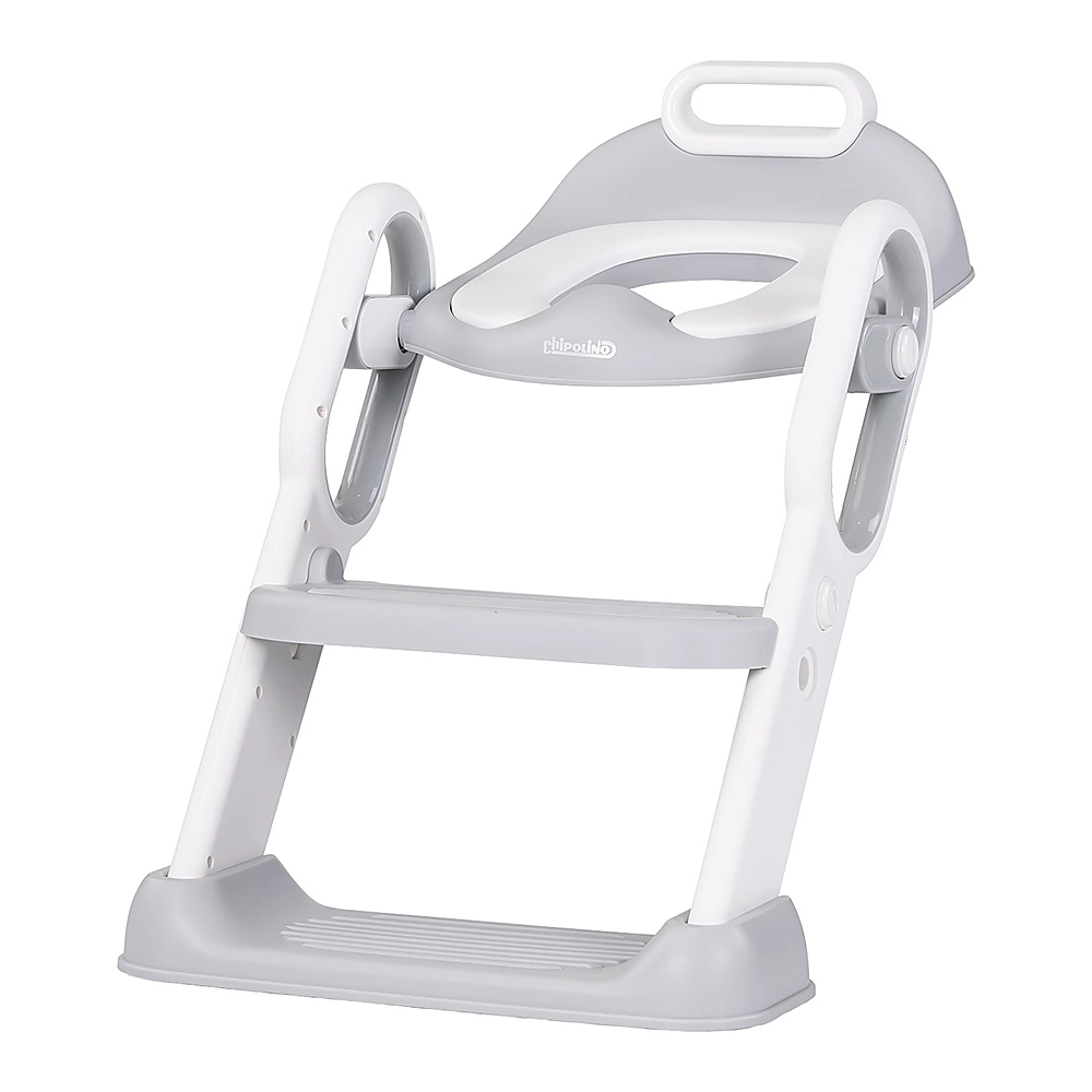 Olite si reductoare toaleta - Reductor toaleta cu scara Chipolino Flippy, Grey