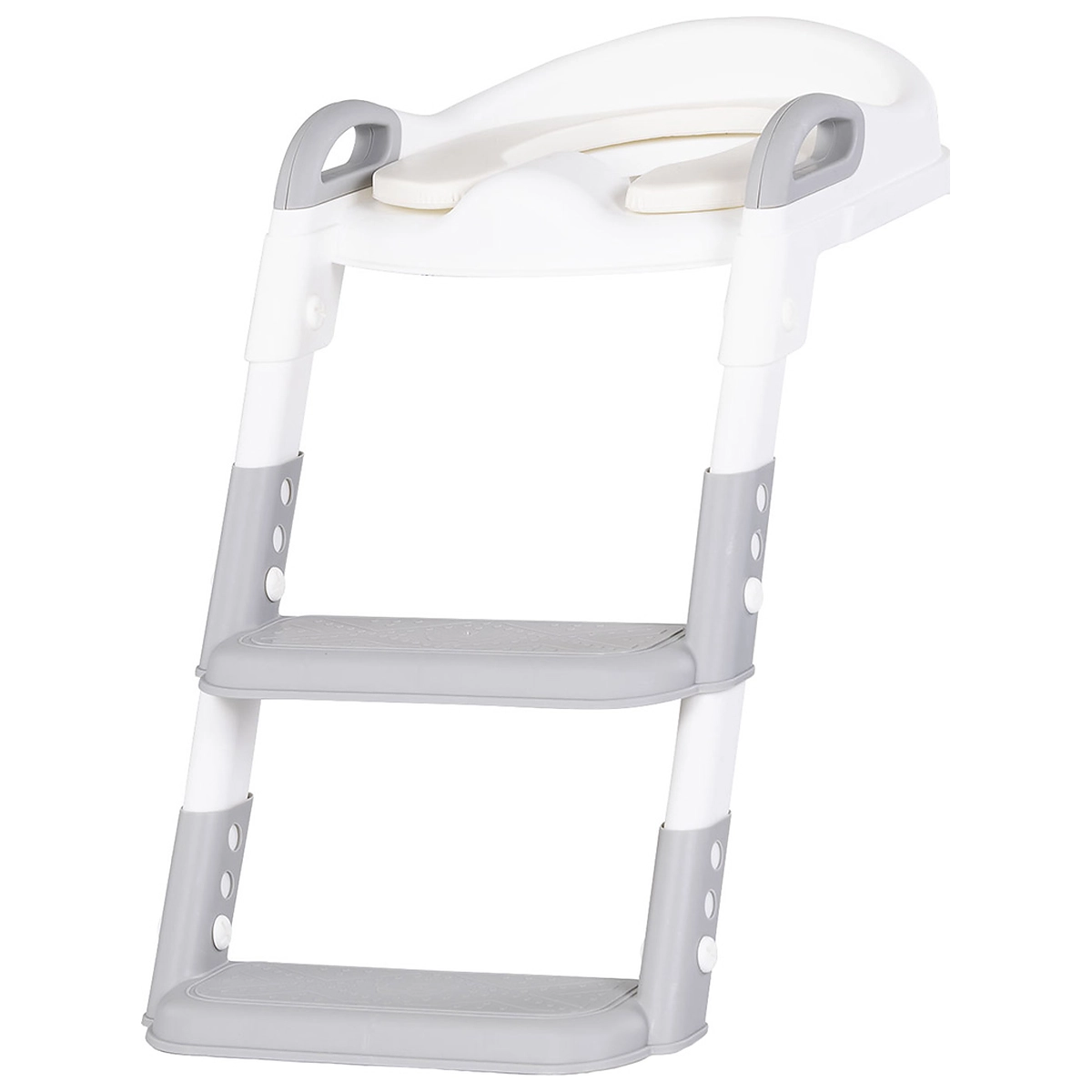 Olite si reductoare toaleta - Reductor toaleta cu scara Chipolino Kiddy, Grey