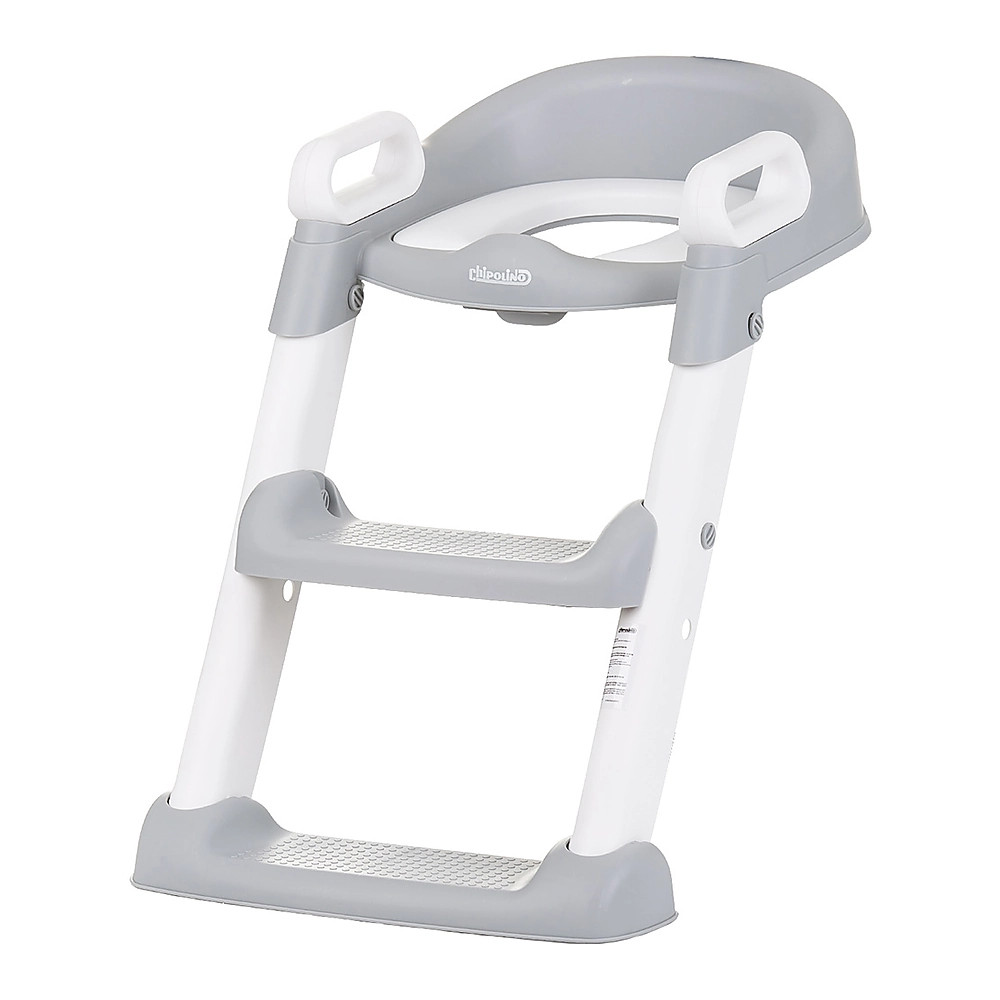 Olite si reductoare toaleta - Reductor toaleta cu scara Chipolino Skippy, Grey