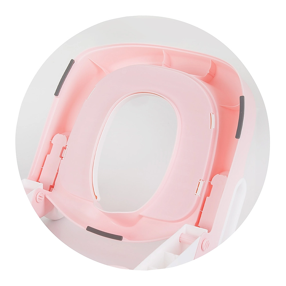 Reductor toaleta cu scara Chipolino Skippy, Pink [1]