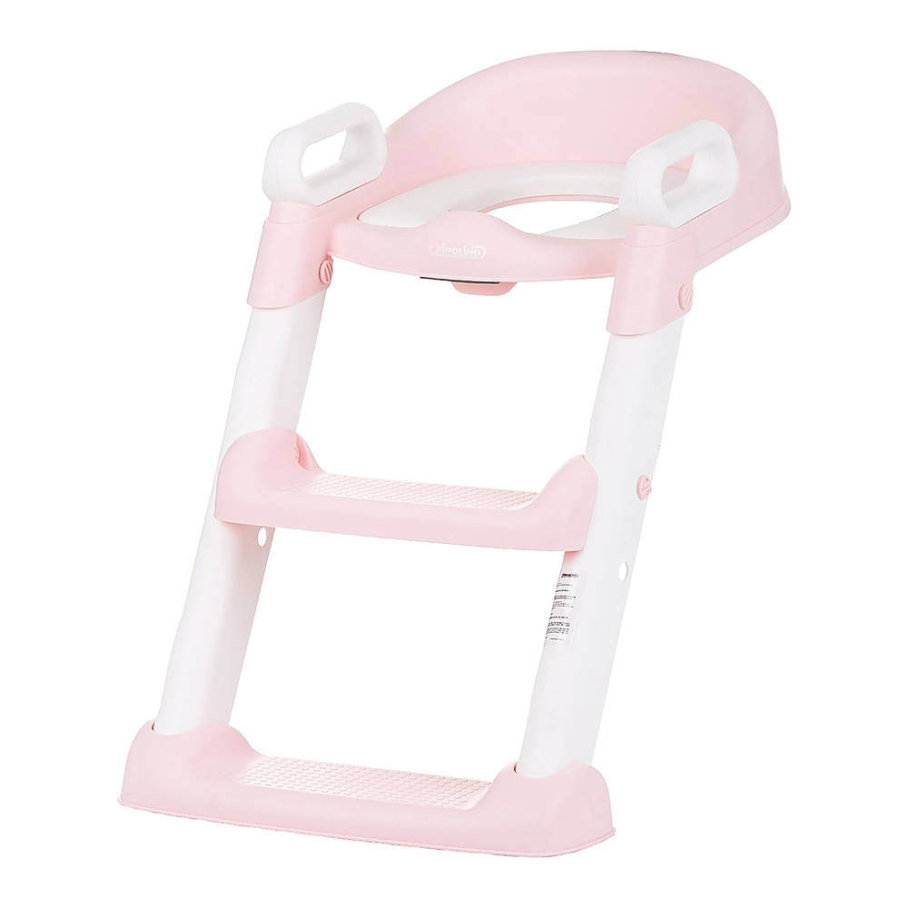 Olite si reductoare toaleta - Reductor toaleta cu scara Chipolino Skippy, Pink