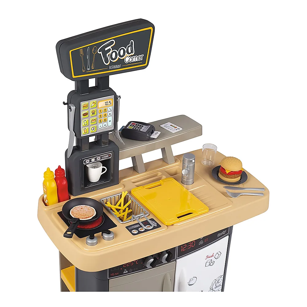 Restaurant pentru copii Smoby Food Corner negru [4]