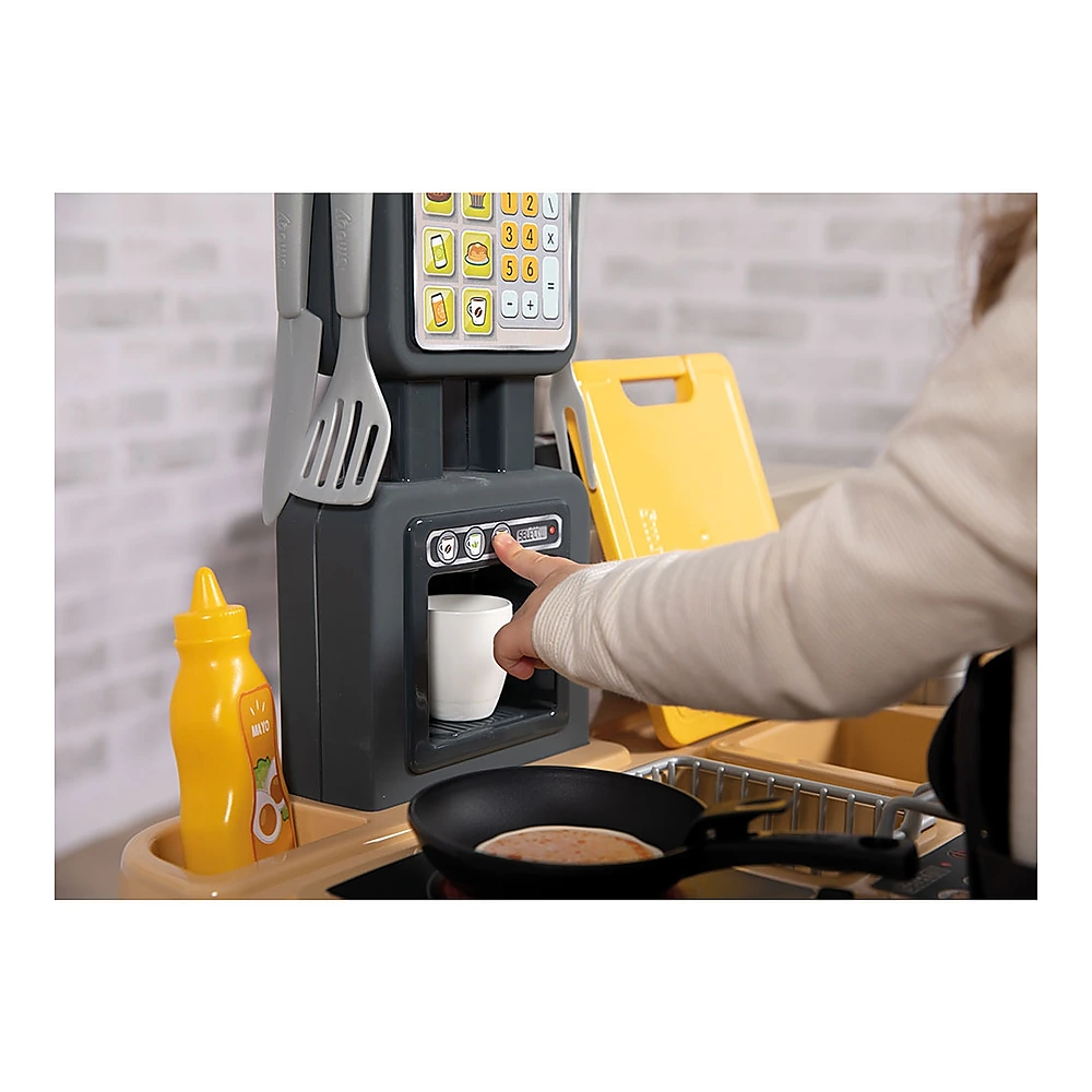 Restaurant pentru copii Smoby Food Corner negru [20]