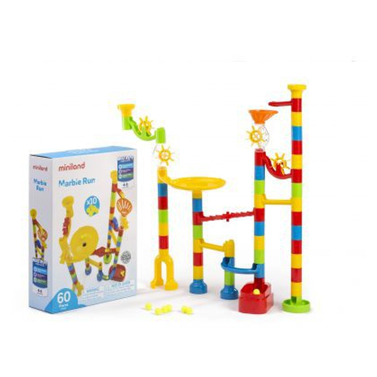 Masinute si camioane - Rollercoaster de construit 60 piese