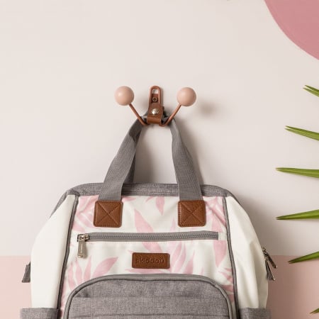 Rucsac multifunctional mamici Astrid, Skiddou, Keep pink, Roz [2]