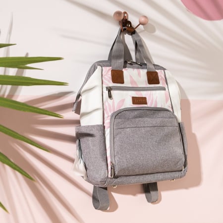 Rucsac multifunctional mamici Astrid, Skiddou, Keep pink, Roz [1]
