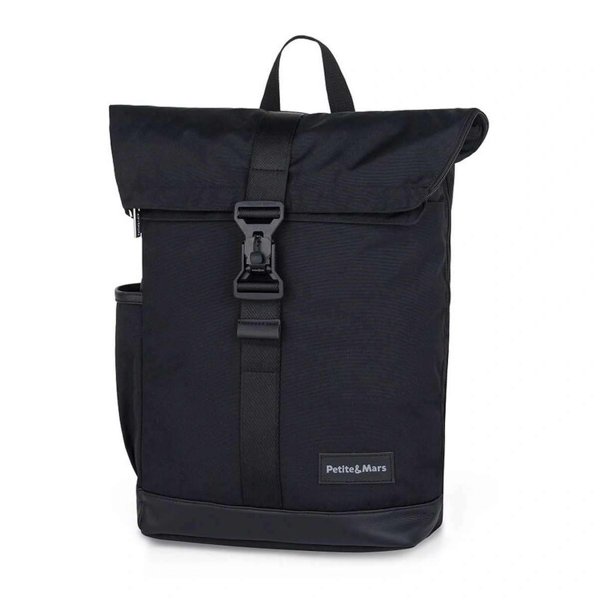Pentru mami - Rucsac pentru mamici, Petite&Mars, Jakob, 30 x 46 x 15 cm, Absolute Black