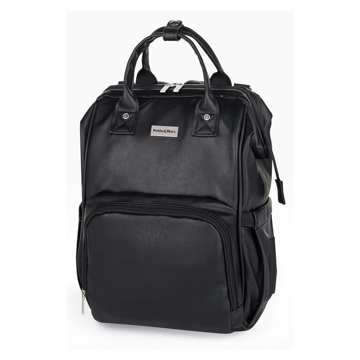 Pentru mami - Rucsac pentru mamici, Petite&Mars, Jasper, 27 x 41 x 14 cm, Absolute Black