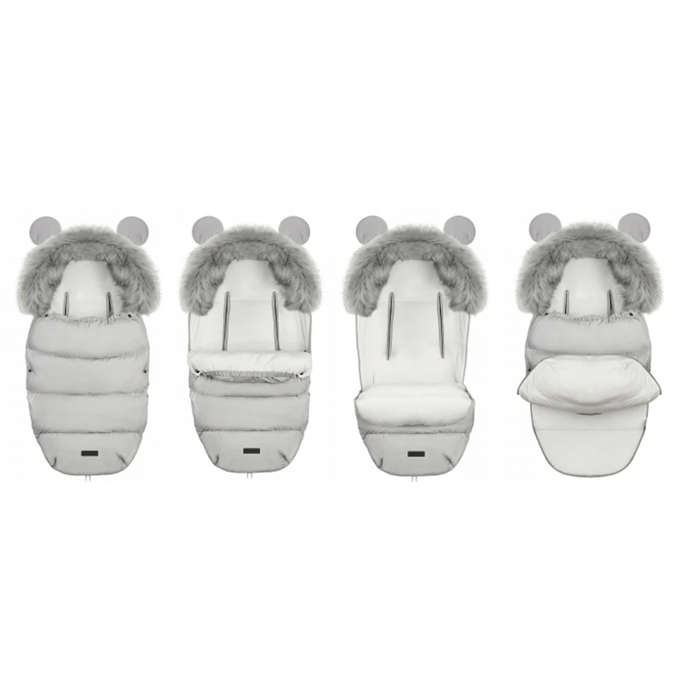 Sac de iarna 95 x 48 cm Ricokids Elmi - Gri deschis [1]