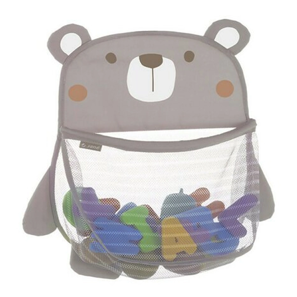 Jucarii pentru baie - Saculet pentru jucariile de baie, Jane, Bear, Sand