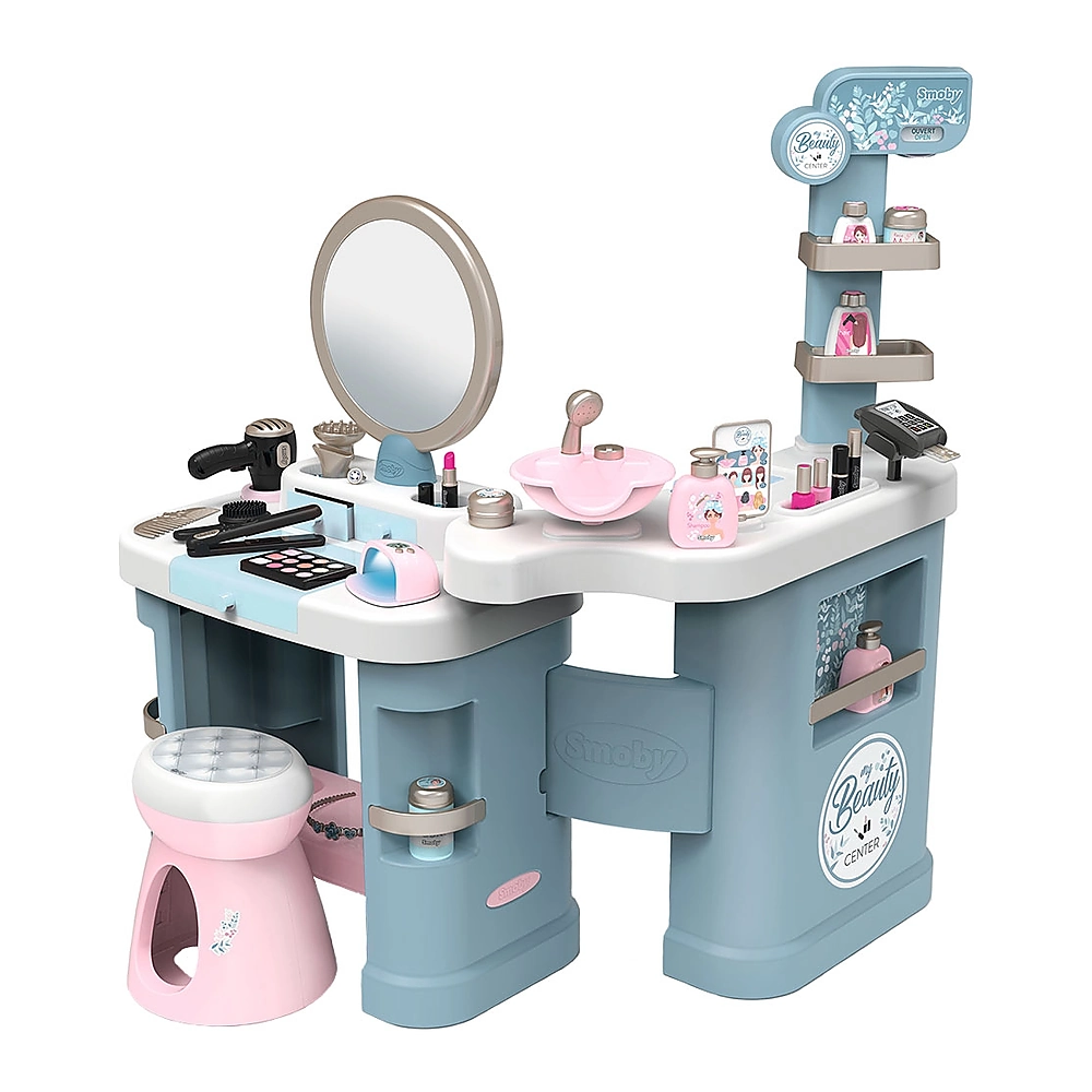 Jucarii - Salon de infrumusetare Smoby My Beauty Center cu accesorii