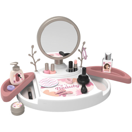 Jucarii - Salon de infrumusetare Smoby My Beauty Studio cu 15 accesorii 3 ani +