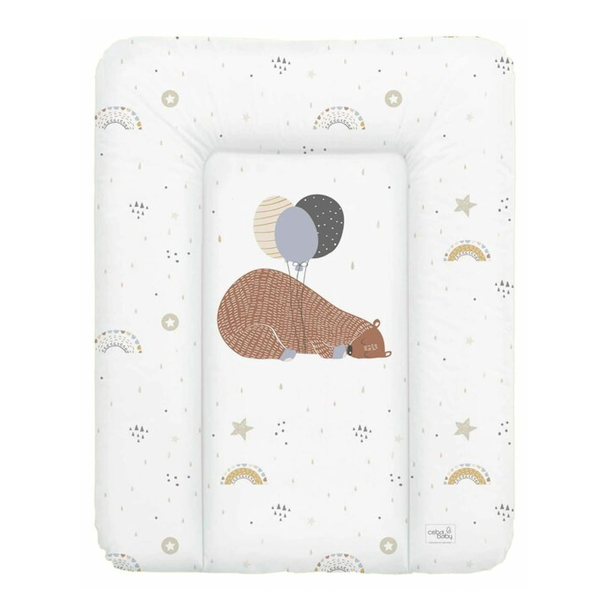 Saltelute de infasat - Saltea de infasat, Ceba Baby, Moale, Fara ftalati, 70 x 50 cm, Bear