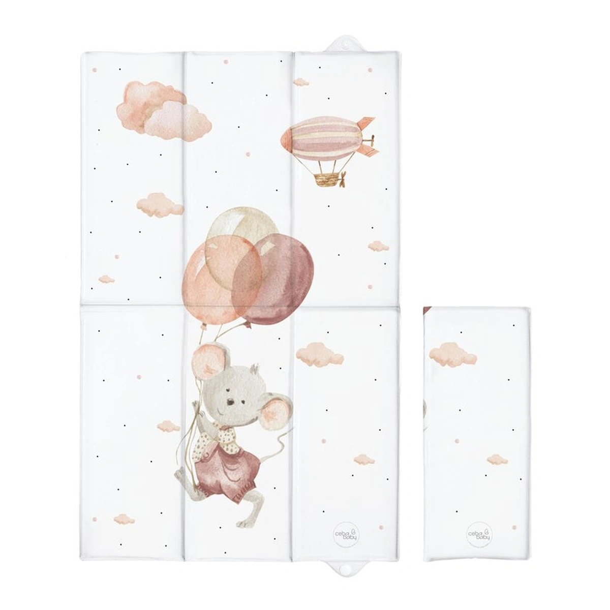 Saltelute de infasat - Saltea de infasat, Ceba Baby, Pliabila, 60 x 40 cm, Mouse