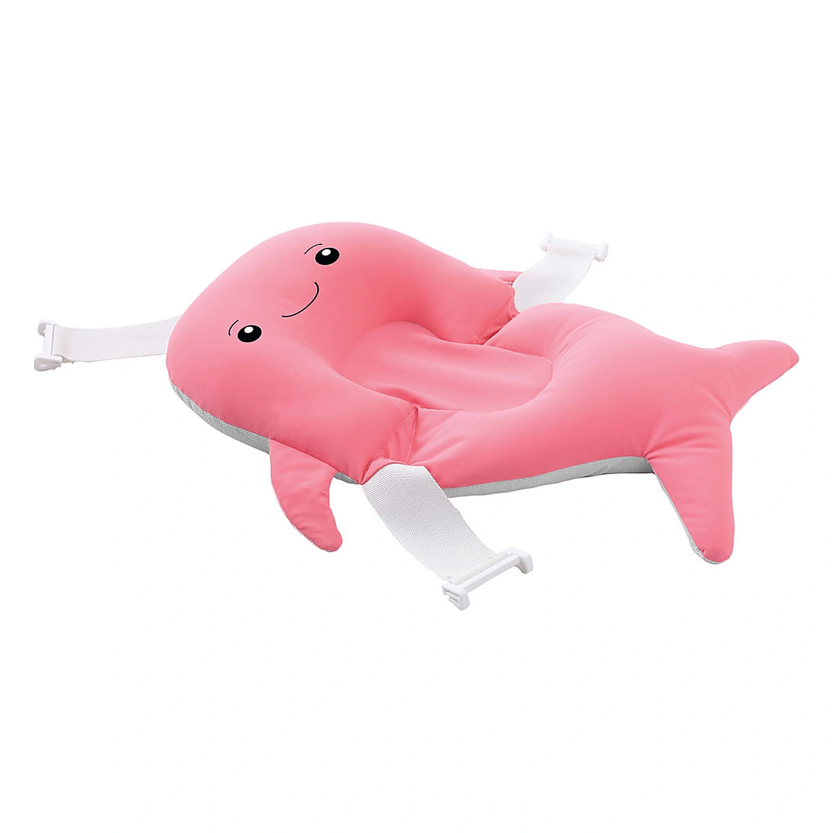 Sanatate si ingrijire - Salteluta suport pentru baita Balena, BabyJem, 35x50 cm, Roz