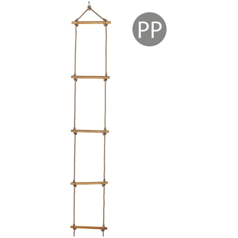 Jocuri pentru exterior - Scara cu trepte de lemn PP 2,5 m (1,80 m) 5 trepte