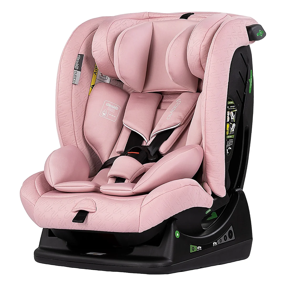 Scaune auto - Scaun auto Chipolino Aviato I-Size 40-150 cm, Pink marshmallow