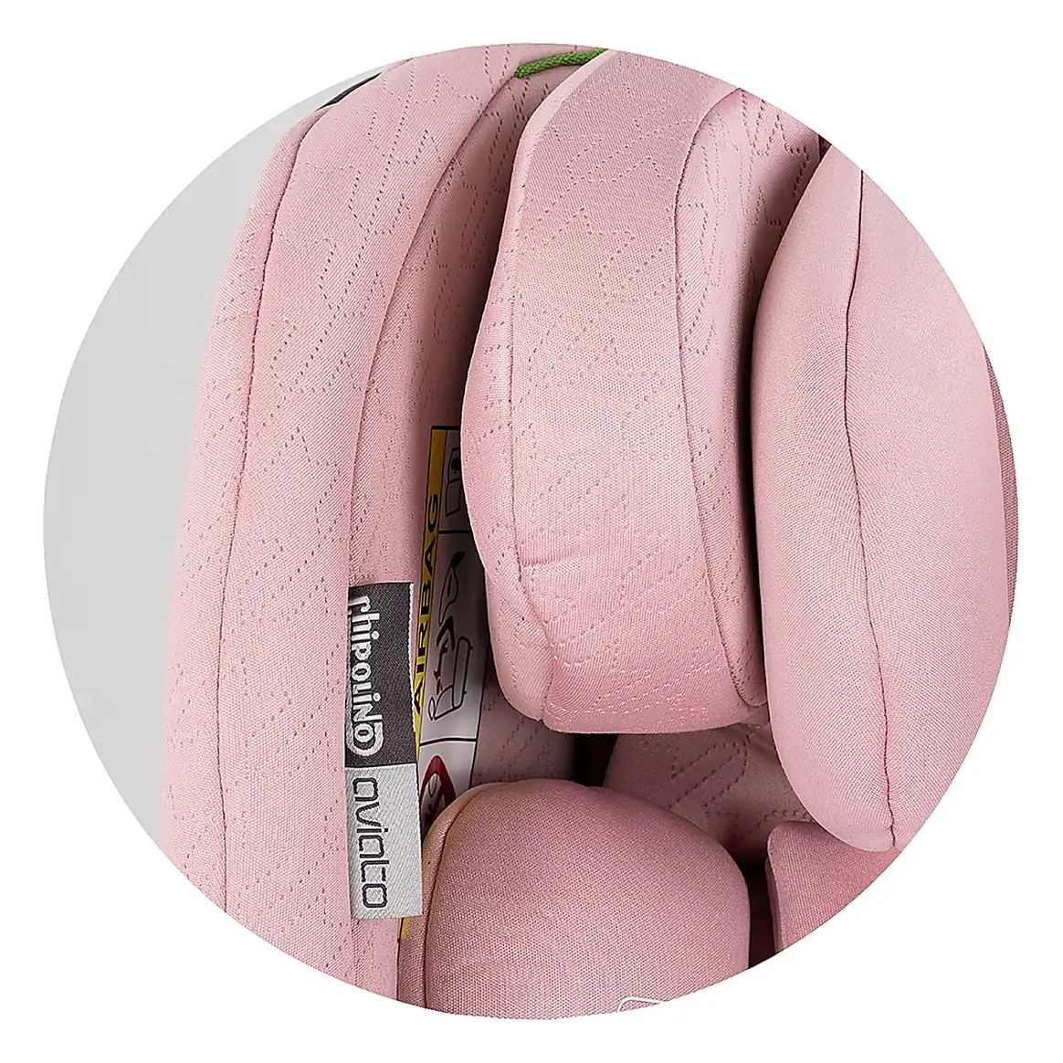 Scaun auto Chipolino Aviato I-Size 40-150 cm, Pink marshmallow 12 ani [6]
