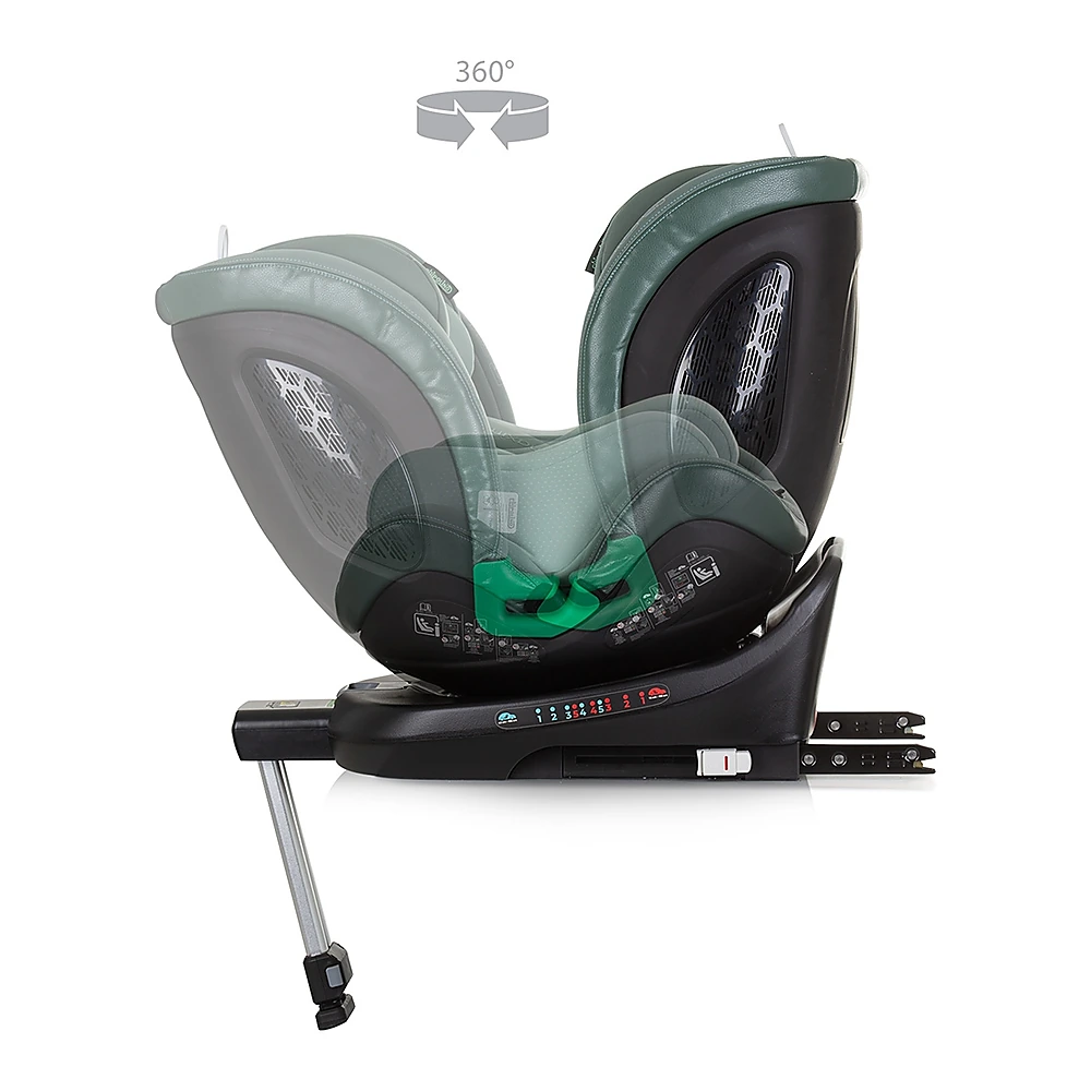 Scaun auto Chipolino Maximus Isofix pastel green [6]