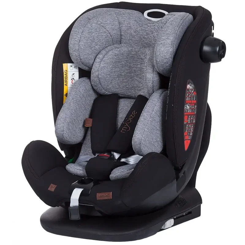 Scaune auto grupa 40-150 cm (0-36 kg) - Scaun auto Chipolino My Size 0-36 kg I-Size platinum cu sistem Isofix