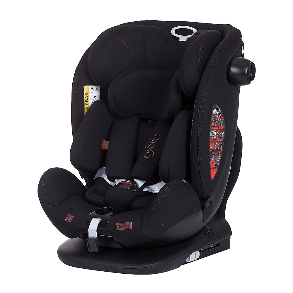 Scaune auto - Scaun auto Chipolino My Size 0-36 kg I-Size raven cu sistem Isofix