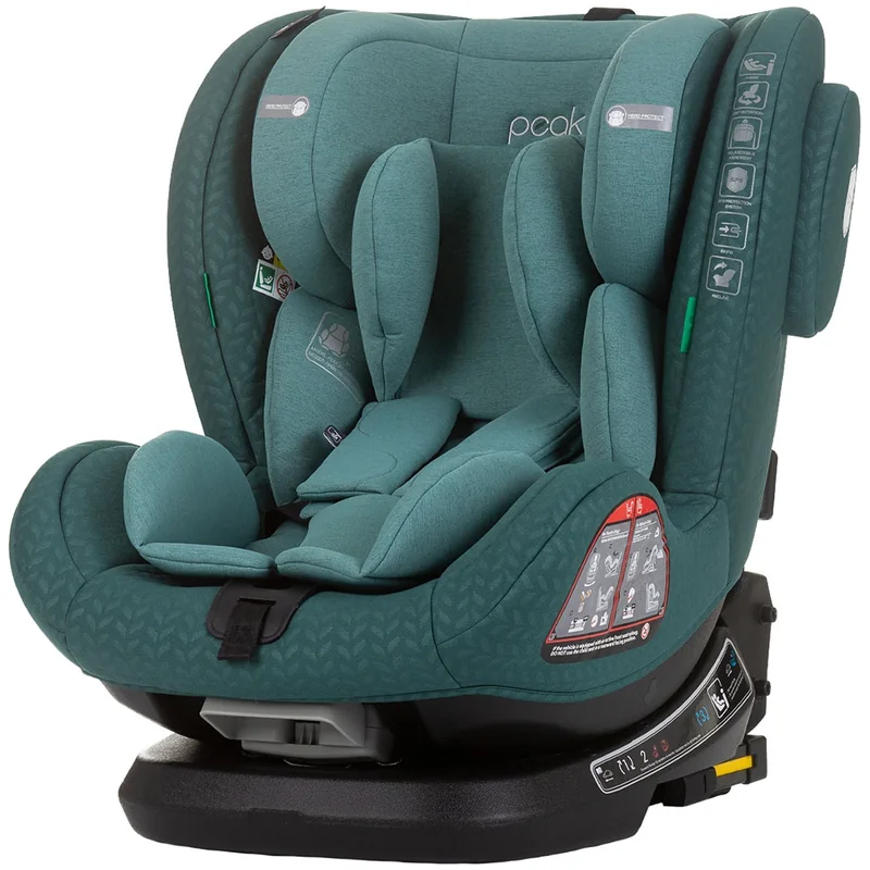 Scaune auto grupa 40-150 cm (0-36 kg) - Scaun auto Chipolino Peak Isofix Pastel green