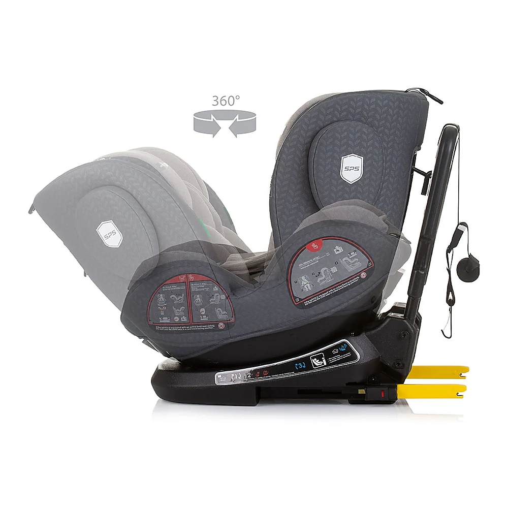 Scaun auto Chipolino Peak Isofix Granite [5]