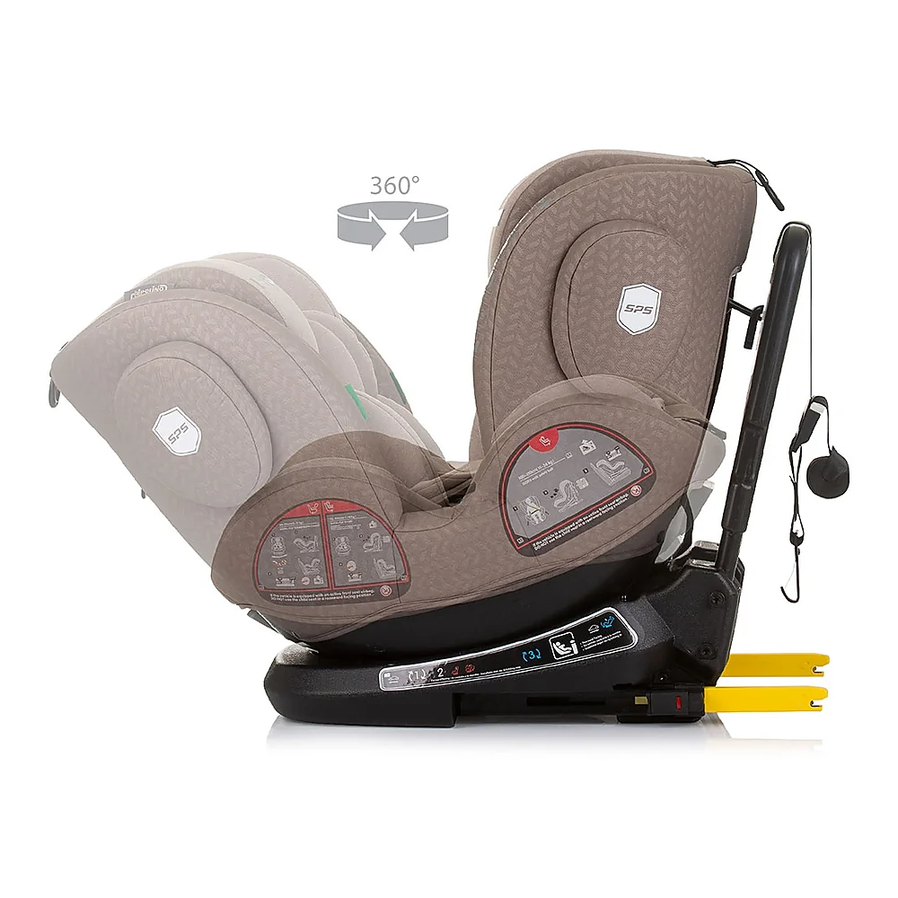 Scaun auto Chipolino Peak Isofix Macadamia [5]