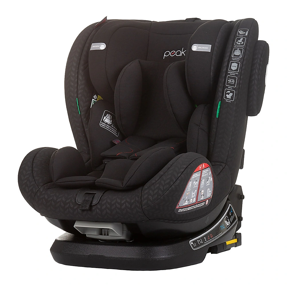 Scaune auto - Scaun auto Chipolino Peak Isofix Obsidian