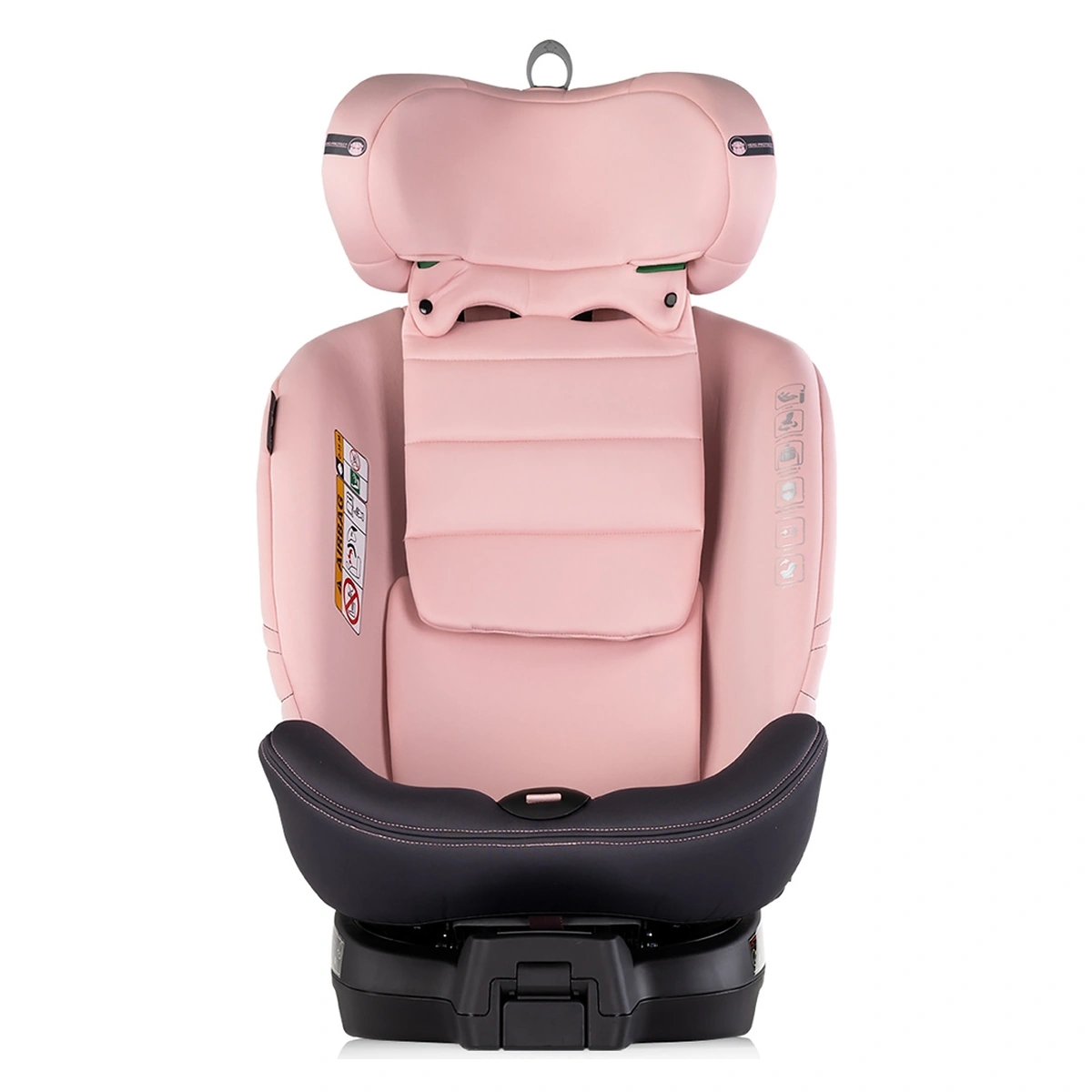Scaun auto Chipolino Premium I-Size 40-150 cm cu sistem Isofix, Pink marshmallow - Roz 12 ani [8]