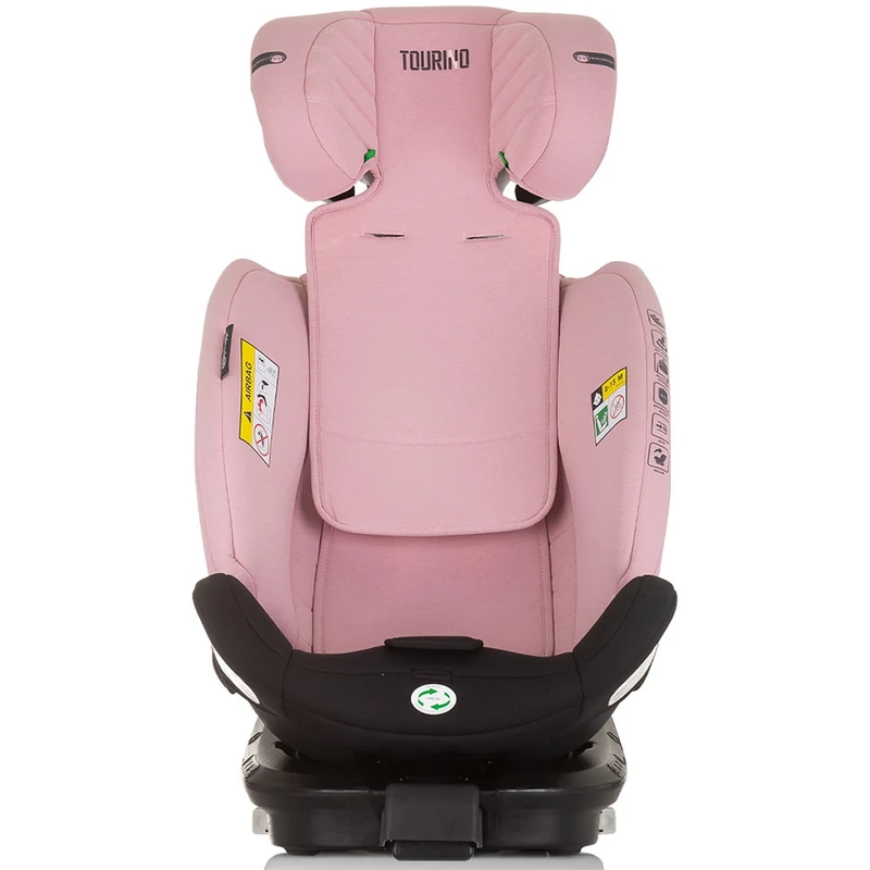 Scaun auto Chipolino Tourino Isofix Roz flamingo [10]