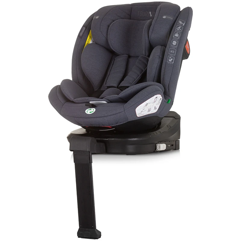Scaun auto Chipolino Tourino Isofix Granite [3]