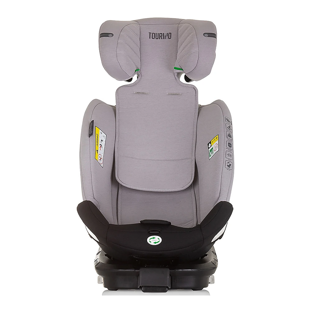 Scaun auto Chipolino Tourino Isofix Ash grey [8]