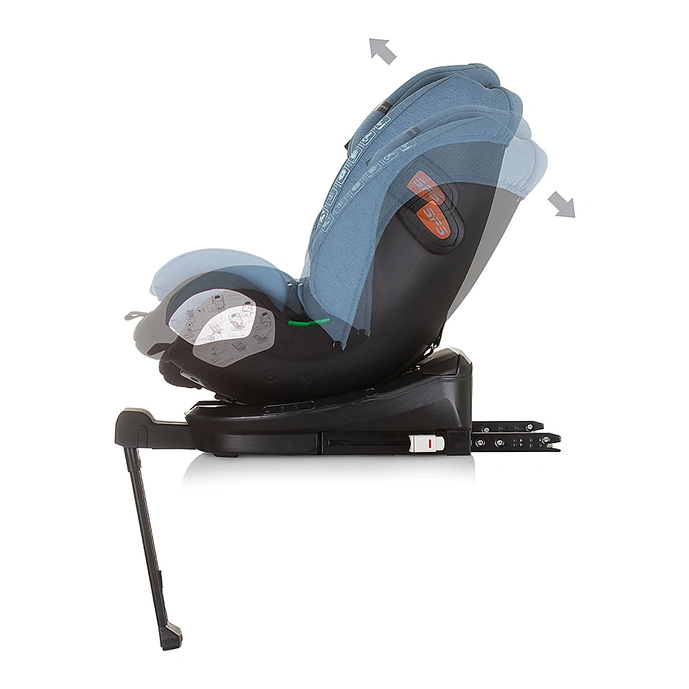 Scaun auto Chipolino Tourino Isofix Blue [4]