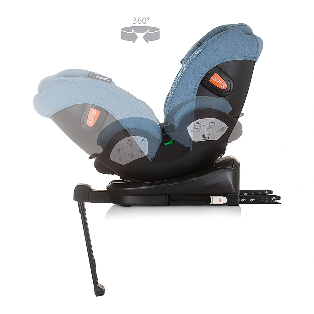 Scaun auto Chipolino Tourino Isofix Blue [6]