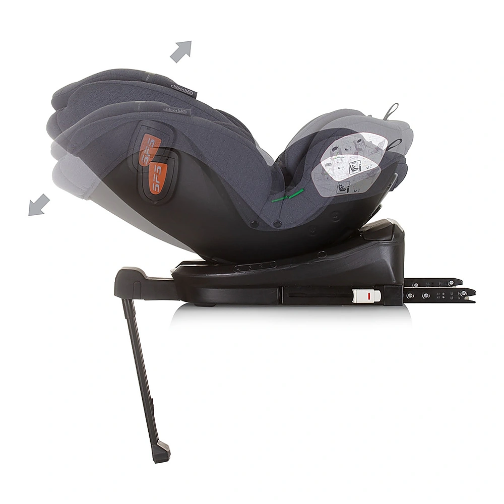 Scaun auto Chipolino Tourino Isofix Granite [7]