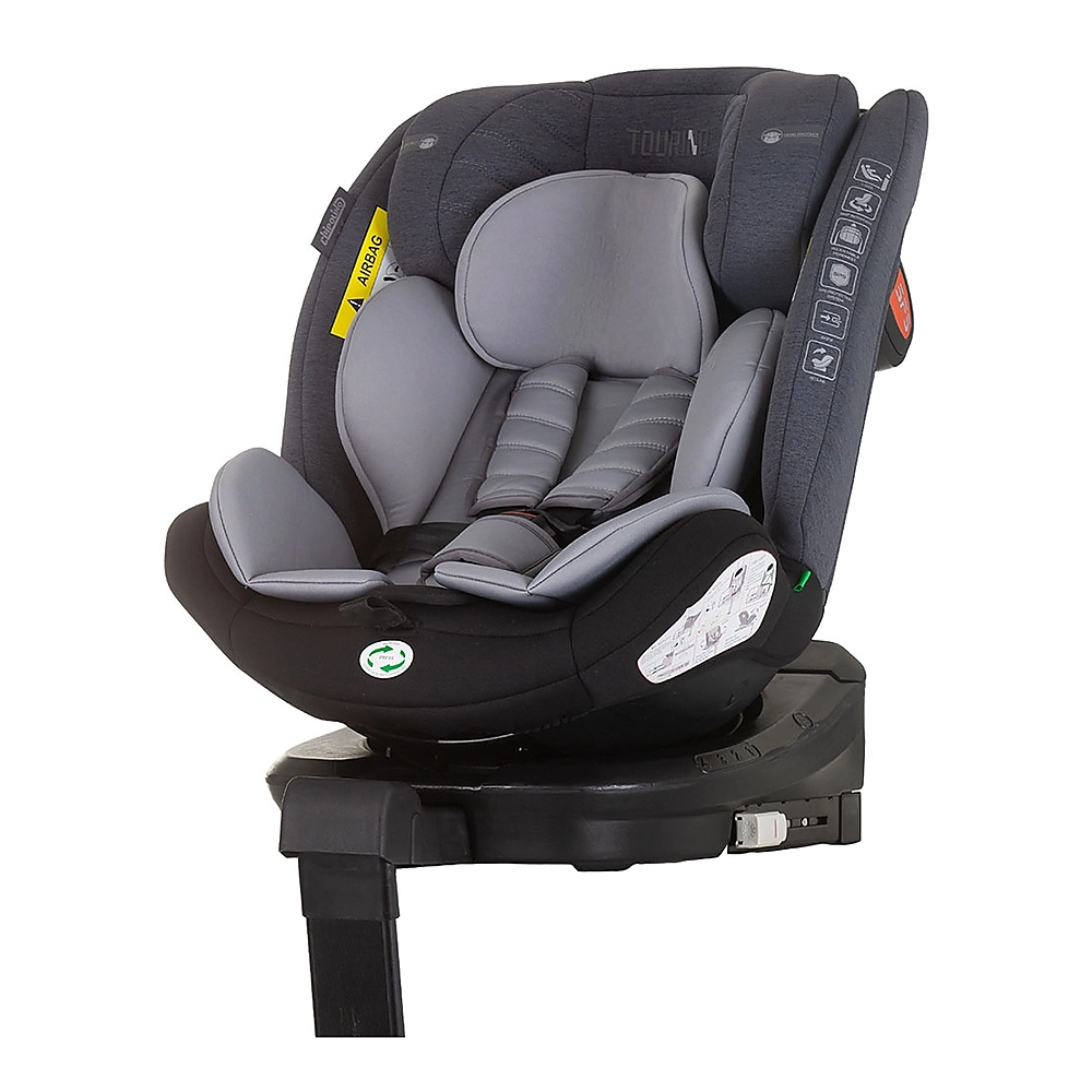 Scaune auto - Scaun auto Chipolino Tourino Isofix Grey mix