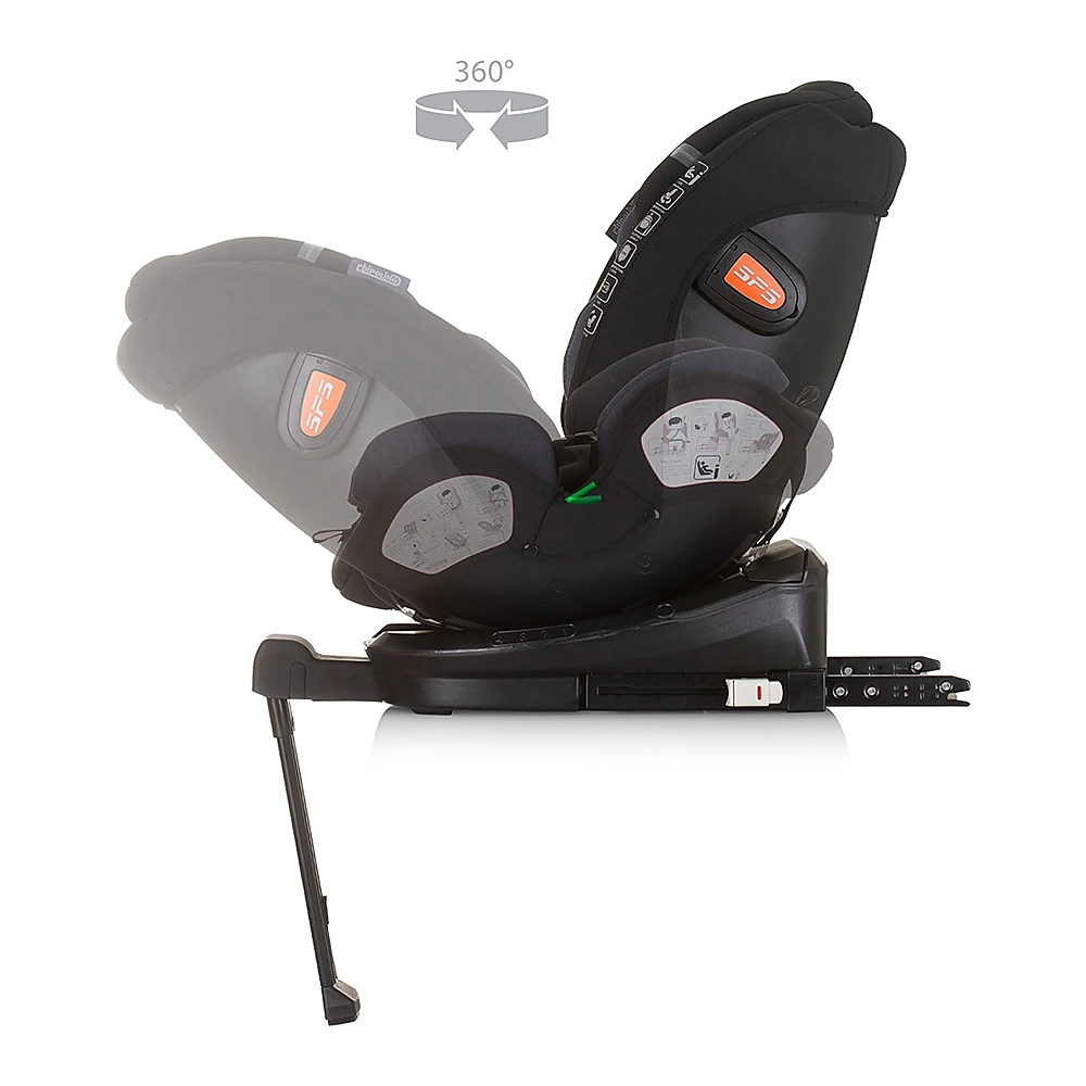 Scaun auto Chipolino Tourino Isofix Obsidian [6]