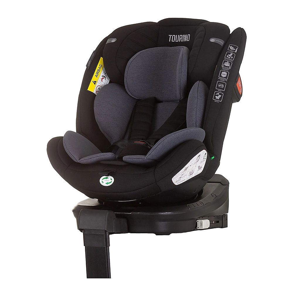 Scaune auto - Scaun auto Chipolino Tourino Isofix Obsidian
