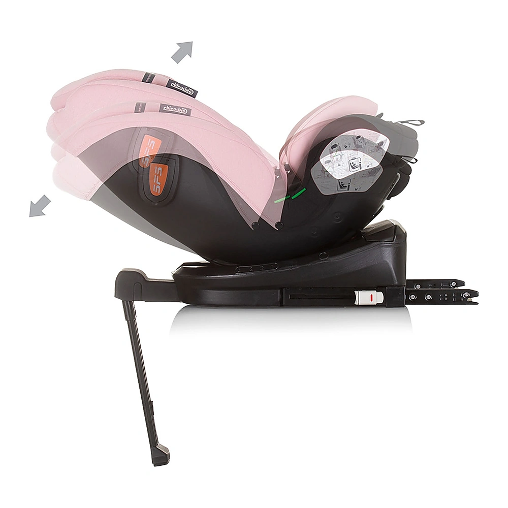 Scaun auto Chipolino Tourino Isofix Roz flamingo [7]