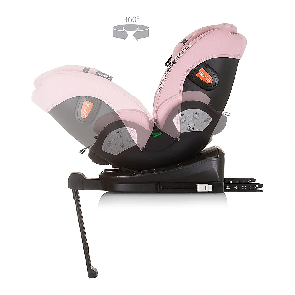 Scaun auto Chipolino Tourino Isofix Roz flamingo [6]