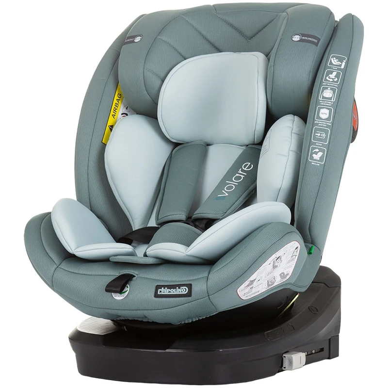 Scaune auto grupa 40-150 cm (0-36 kg) - Scaun auto Chipolino Volare Isofix Pastel green