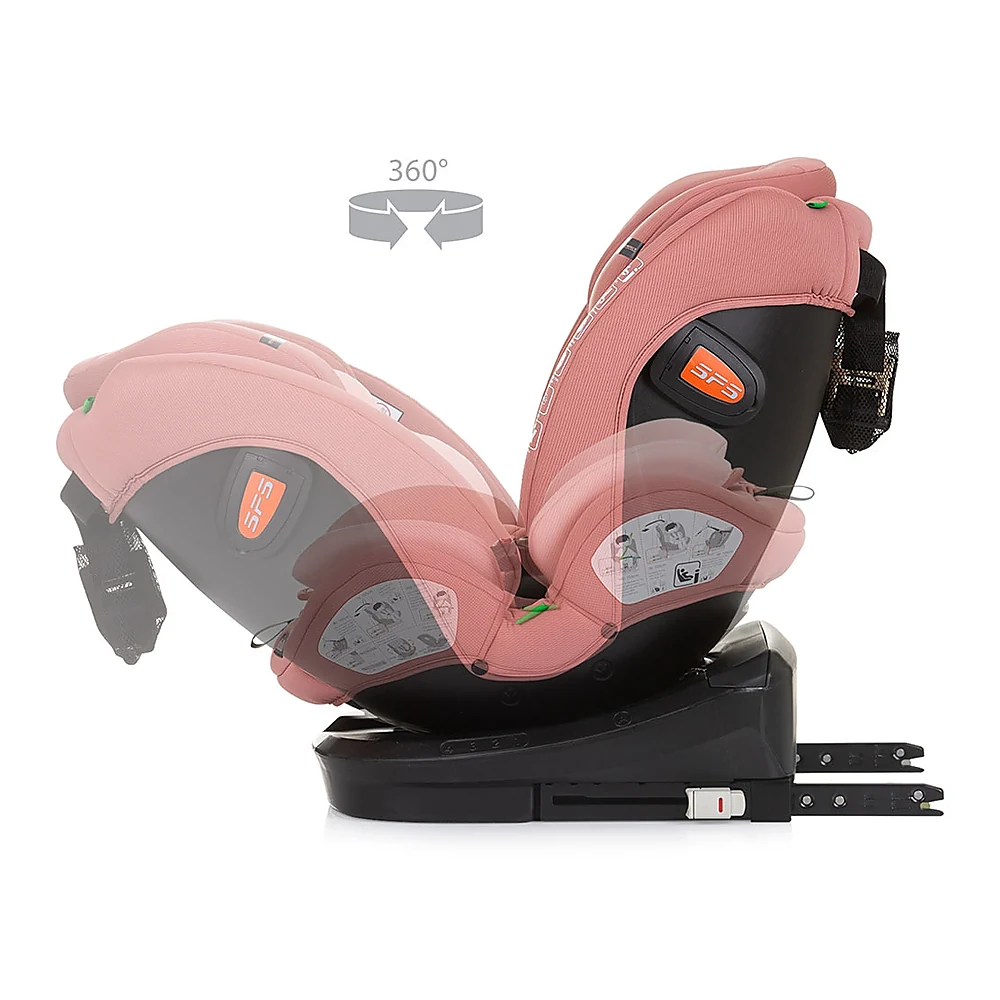 Scaun auto Chipolino Volare Isofix Flamingo [6]